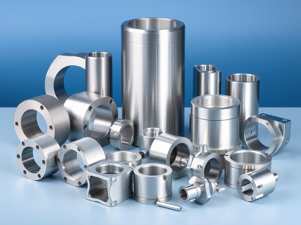 6000 series aluminum alloy forged components