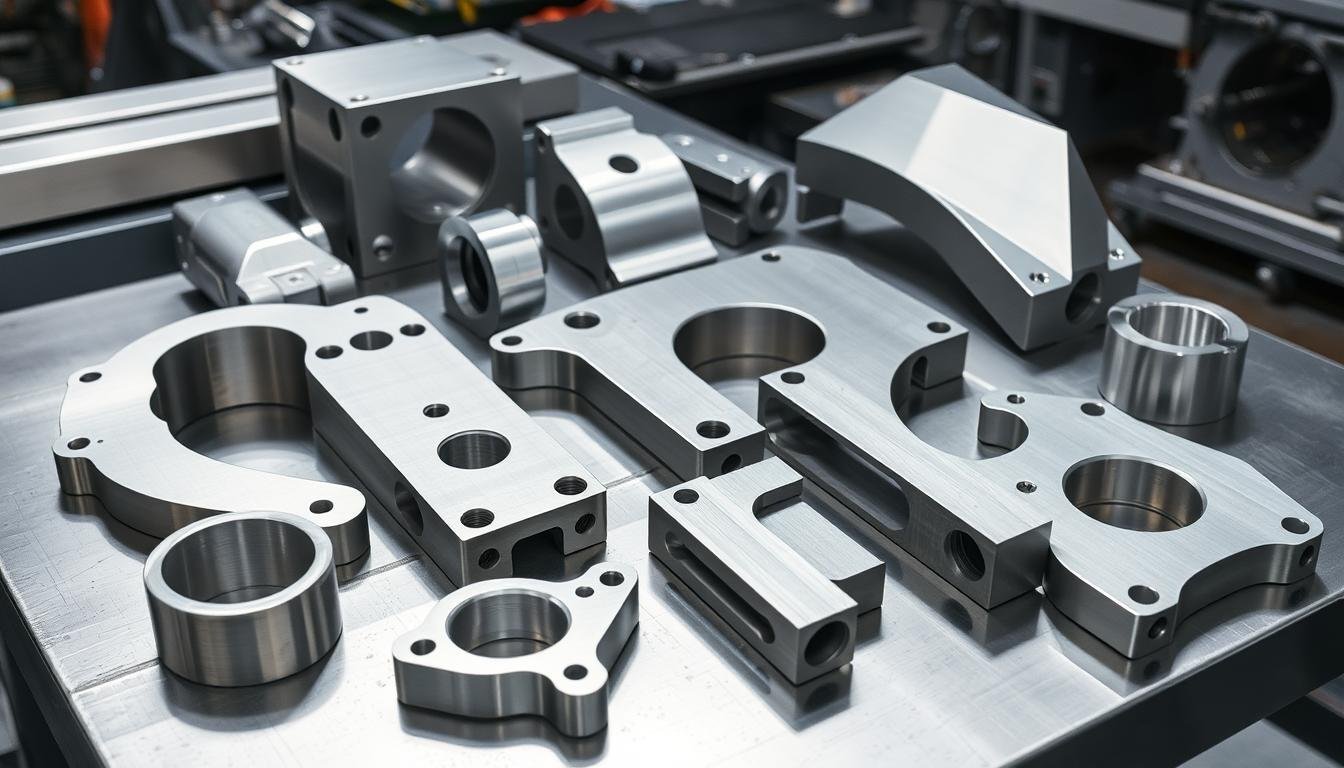 7050 aluminum forgings manufactured by MAIKONG showing aerospace components