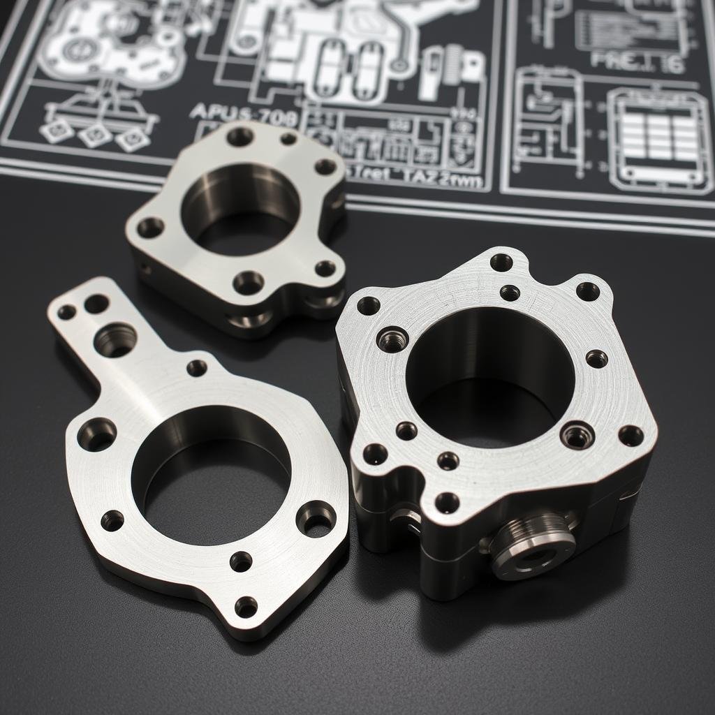 7075 hot forged aluminum aerospace components with superior strength