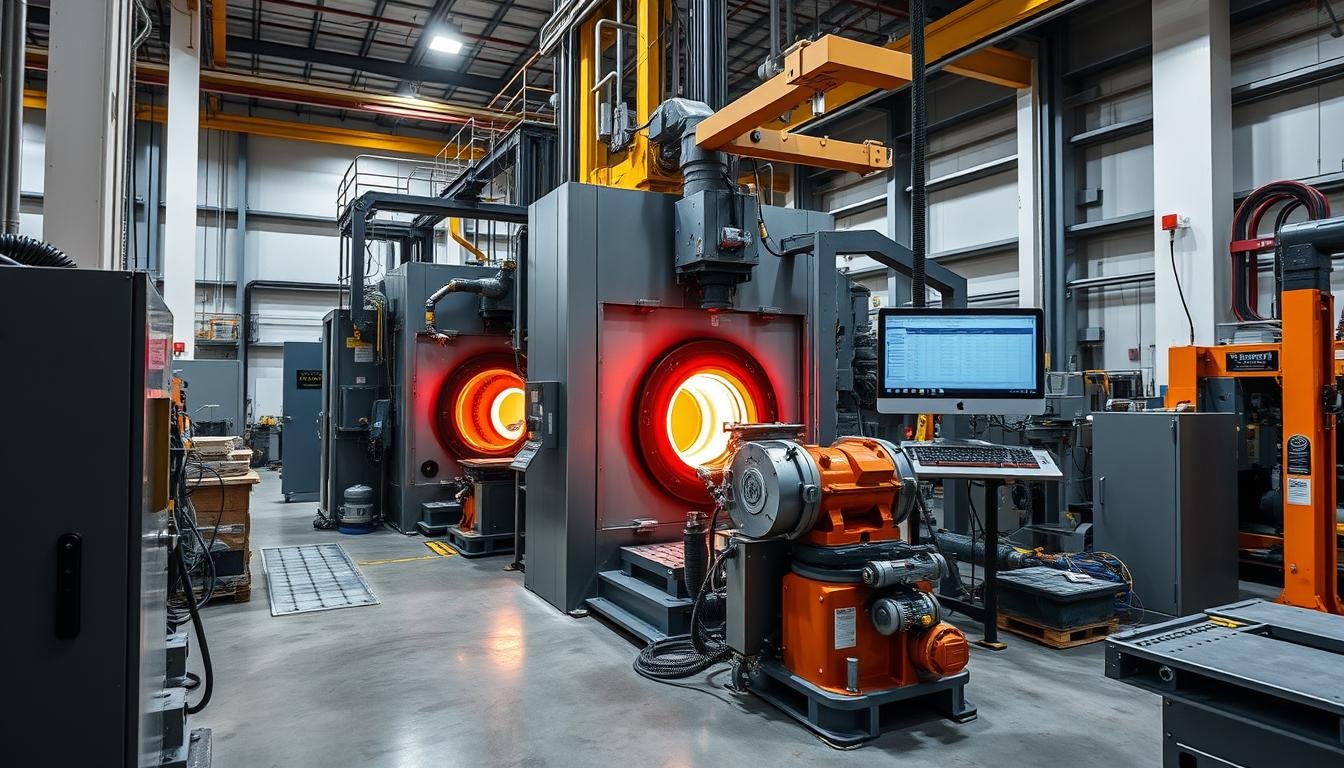 Advanced forging cell with automation and process monitoring