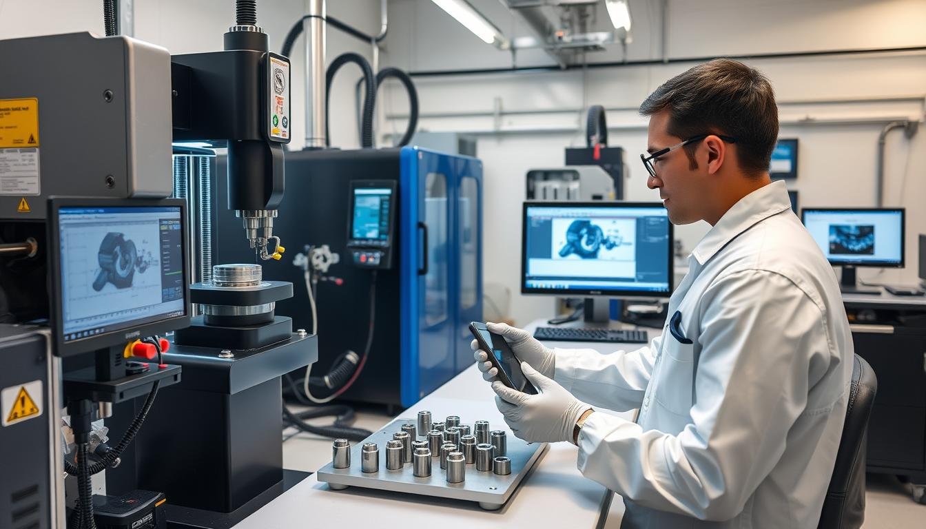 Advanced quality control testing of aluminum forgings and extrusions tool ferrules