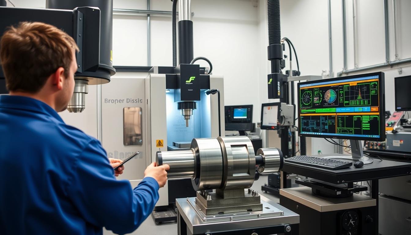 Advanced testing equipment for forged aluminum quality verification