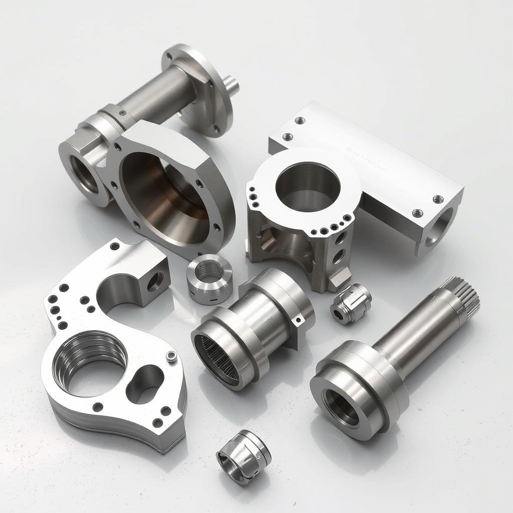 Aerospace aluminum forged and machined components manufactured by MAIKONG
