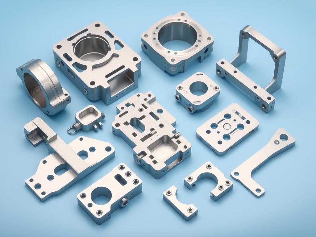 Aerospace aluminum forged components