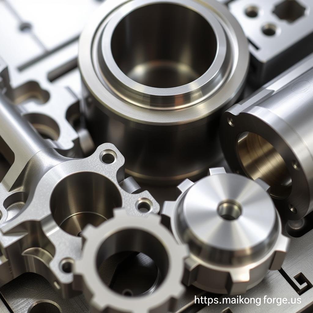 Aerospace aluminum forged components