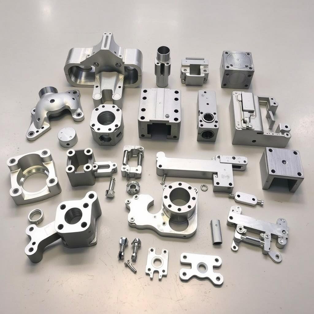 Aerospace aluminum forged components manufactured by MAIKONG