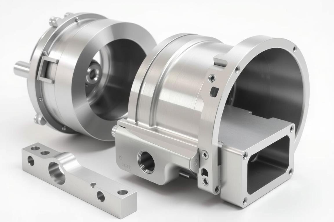 Aerospace aluminum forged components manufactured by MAIKONG