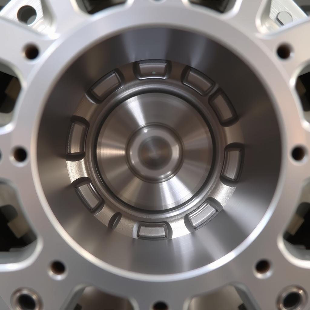 Aerospace aluminum forged structural component