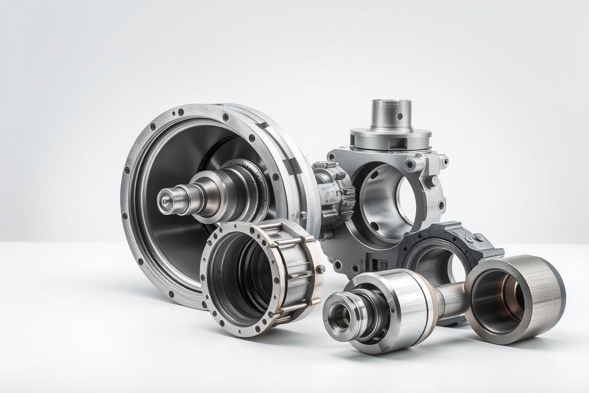 Aerospace applications for metal forge parts