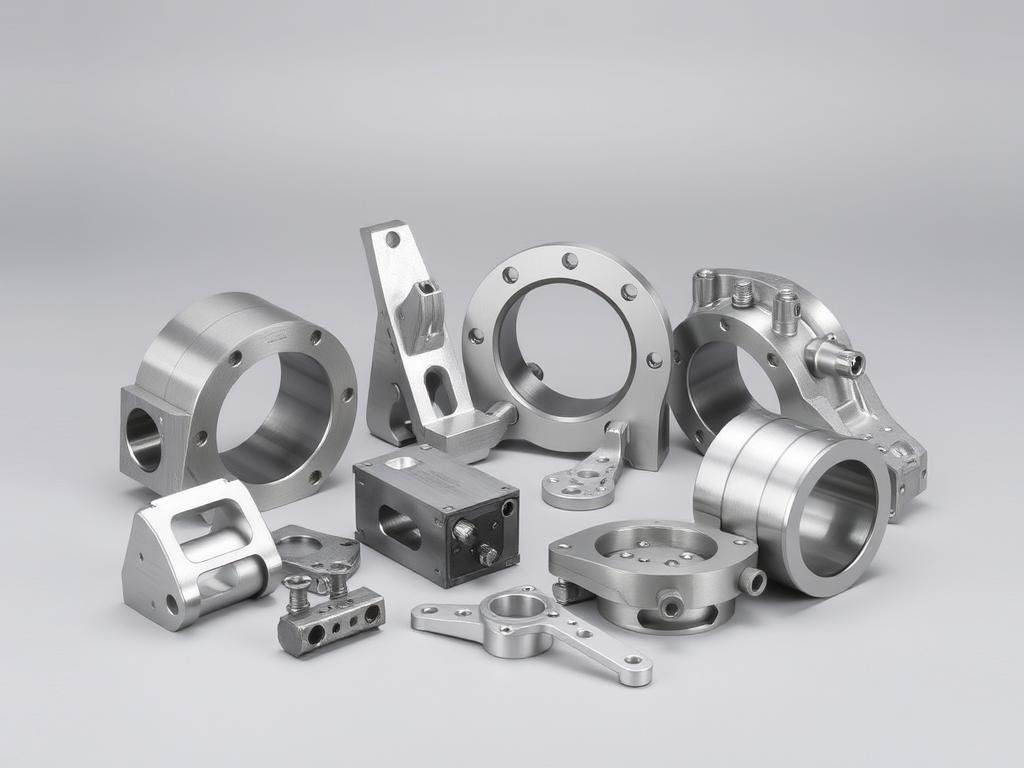 Aerospace components made from aluminum forging alloys
