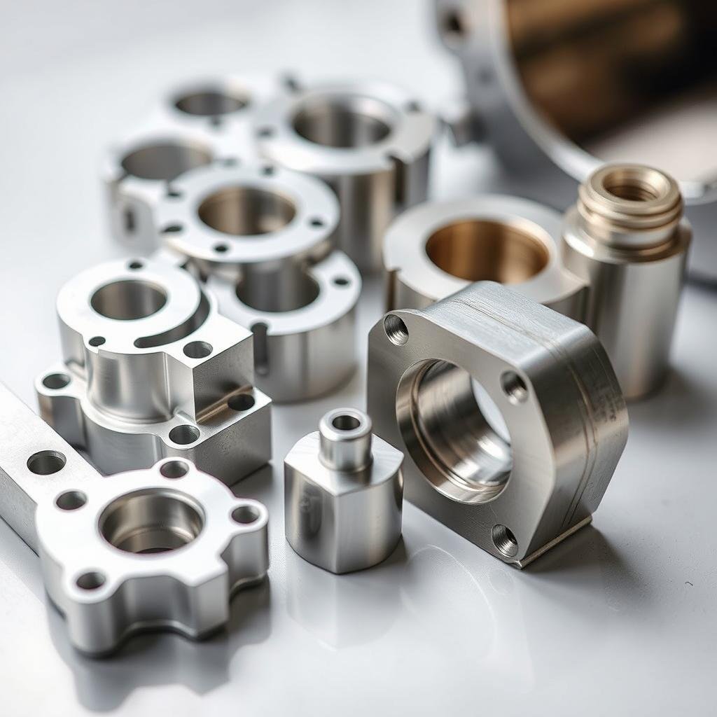 Aerospace components made through billet machining