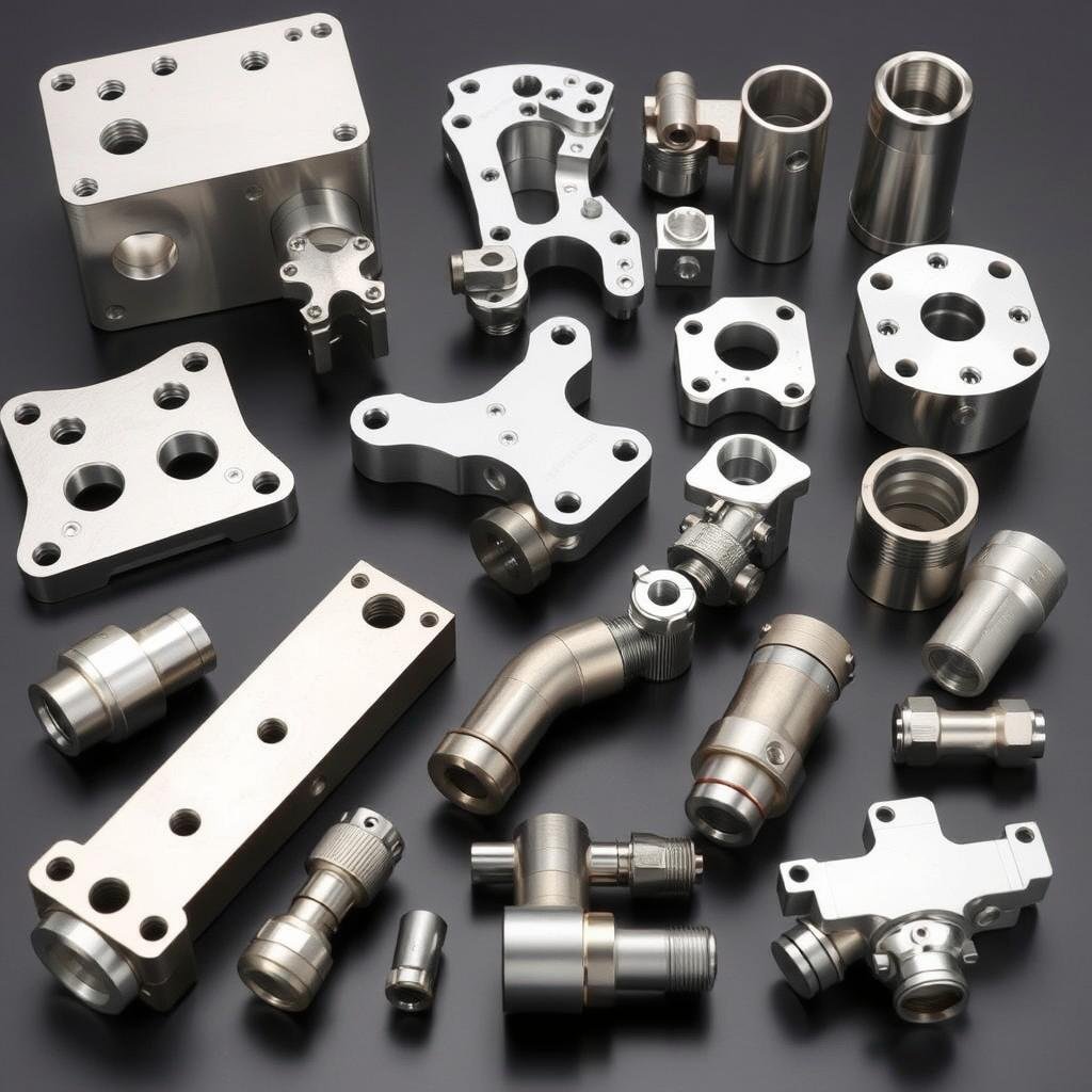 Aerospace components manufactured through billet machining