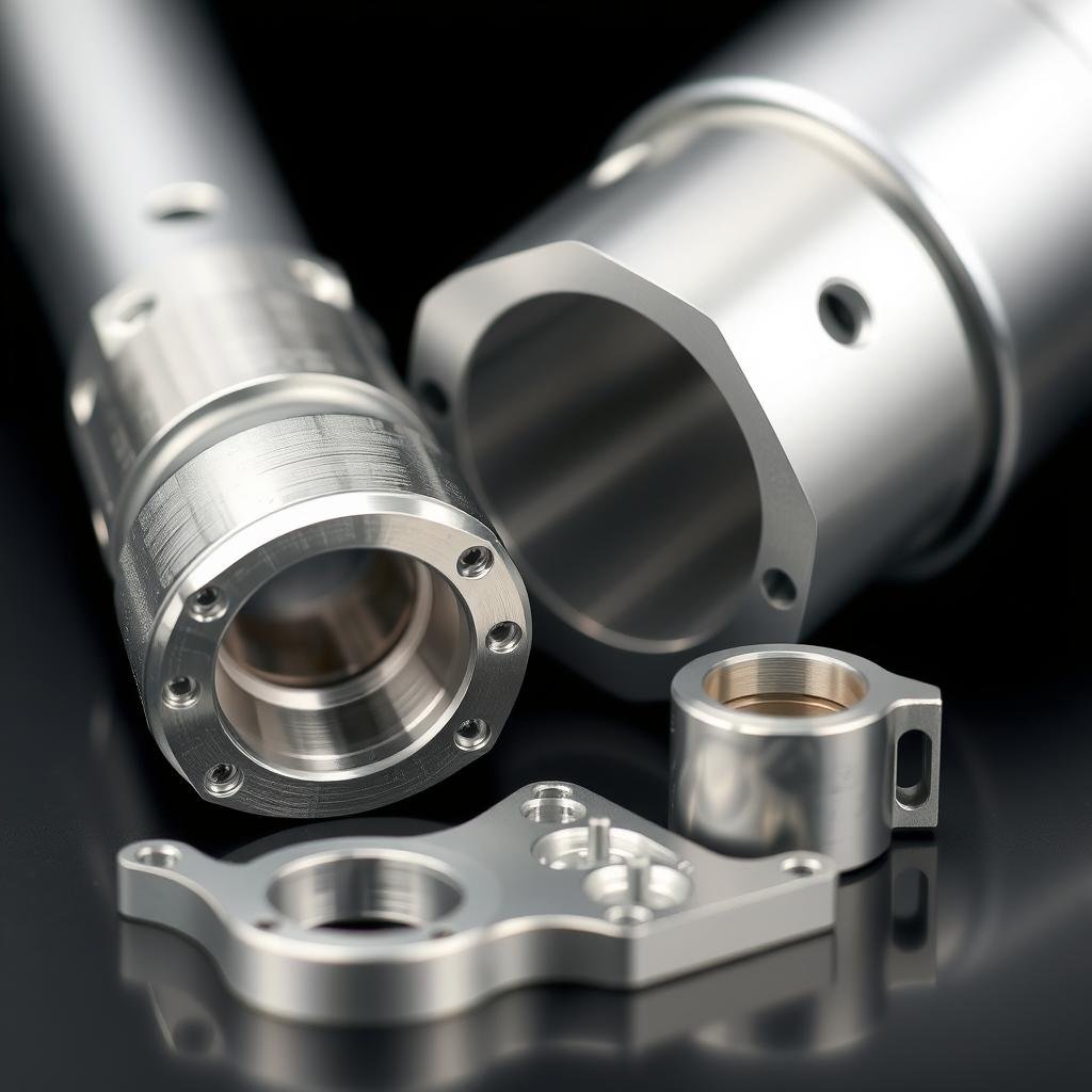 Aerospace components manufactured using billet machining process