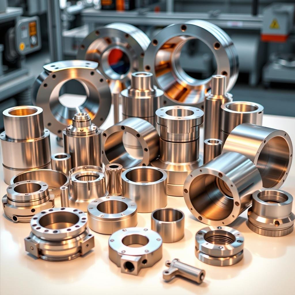 Aerospace components manufactured using precision forge tooling Aerospace components manufactured using precision forge tooling