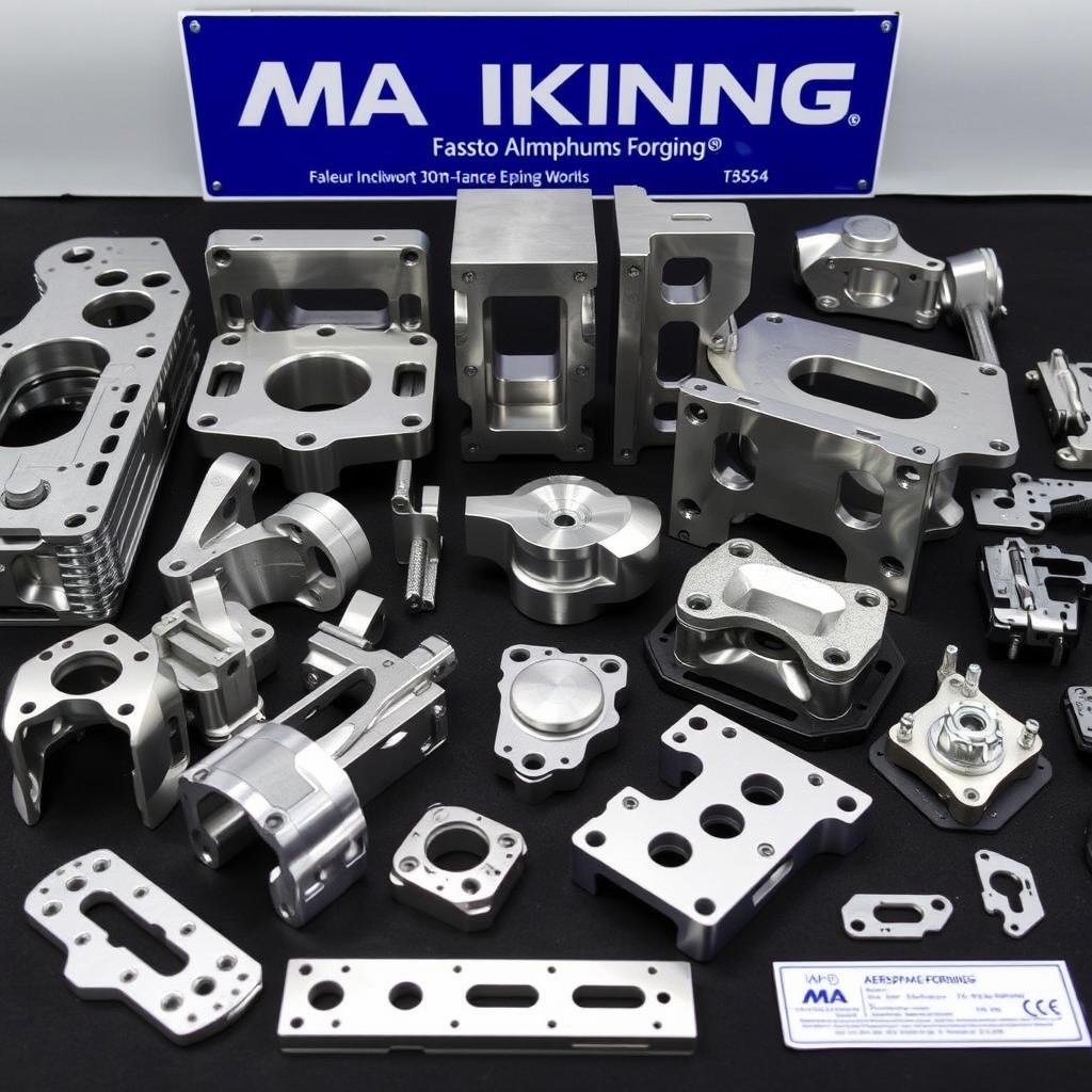 Aerospace-grade aluminum forgings manufactured by MAIKONG