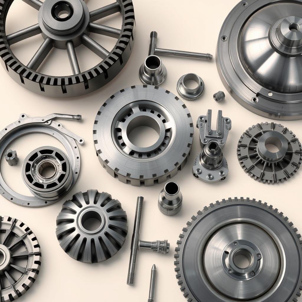 Aerospace steel forged parts