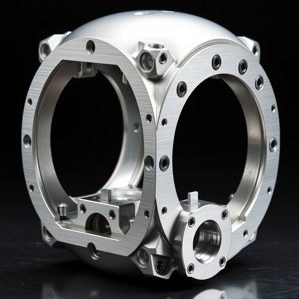 Aerospace structural components made with quality aluminum forge