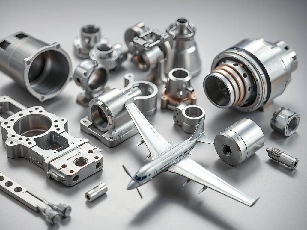 Aluminum forged aerospace components Aluminum forged aerospace components