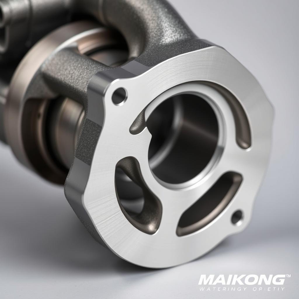 Aluminum forged automotive component manufactured by MAIKONG