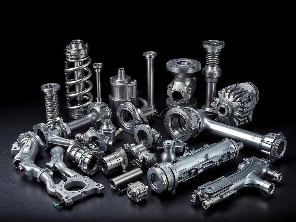 Aluminum forged automotive parts Aluminum forged automotive parts