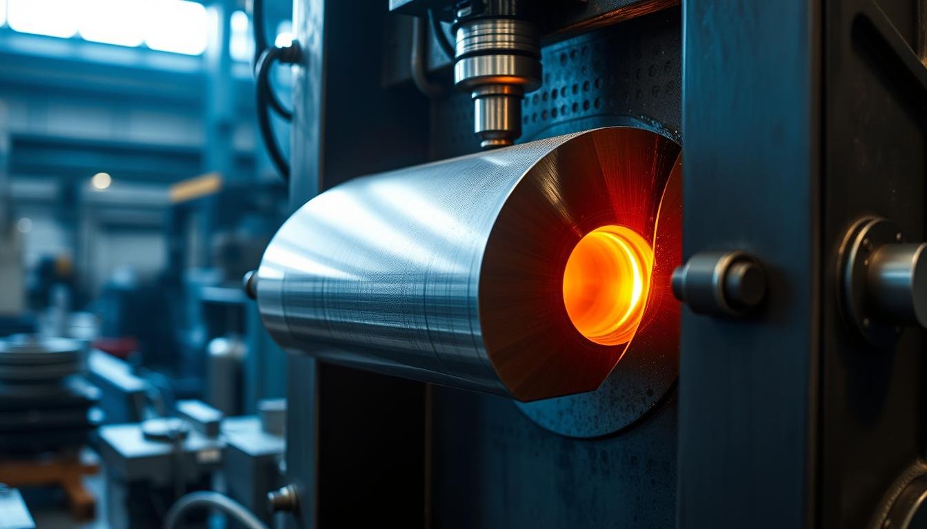 Aluminum forging process for 7075 T6 components