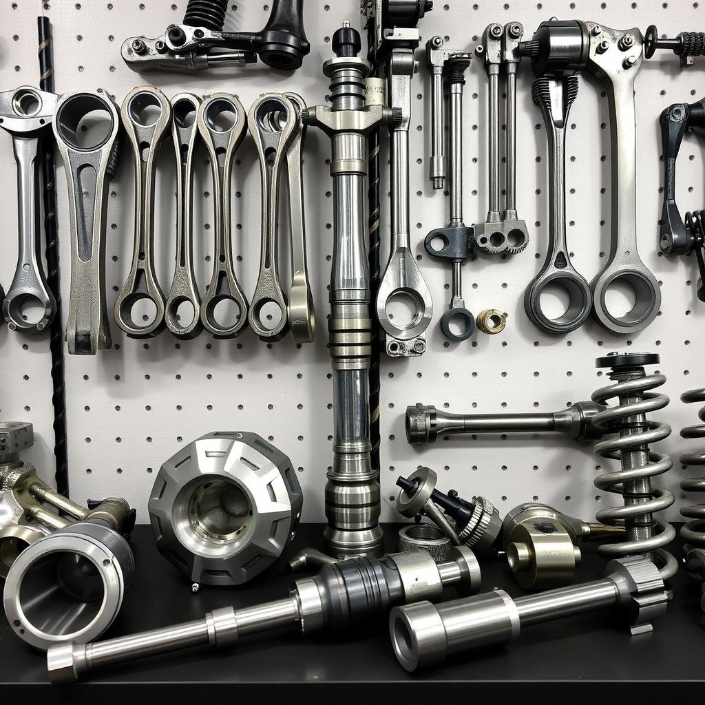 Automotive Metal Forge parts produced at MAIKONG facility