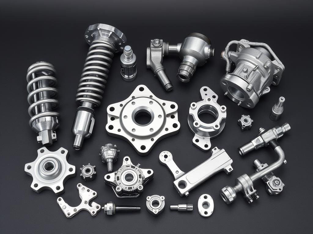 Automotive aluminum forged components