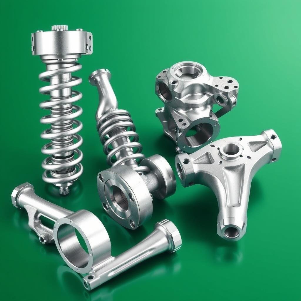 Automotive aluminum forged components by MAIKONG