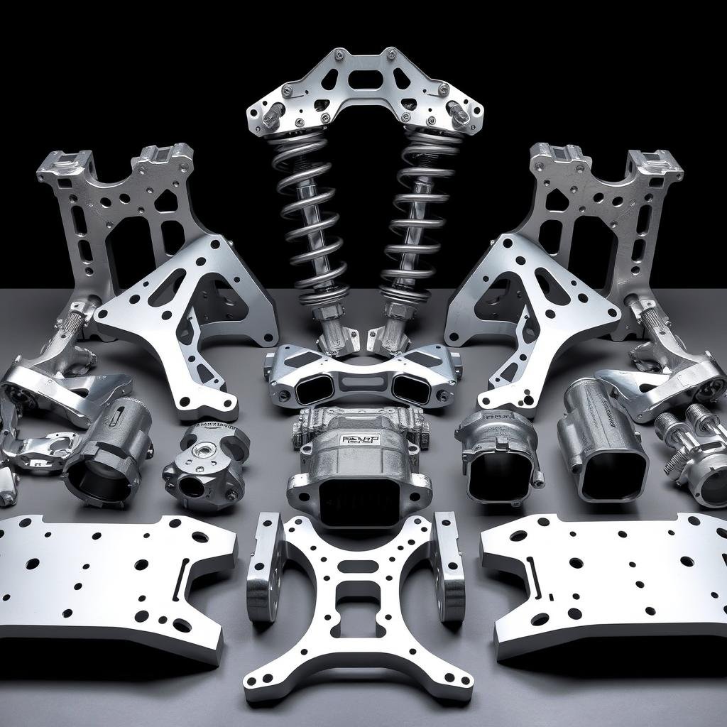 Automotive aluminum forged components from MAIKONG