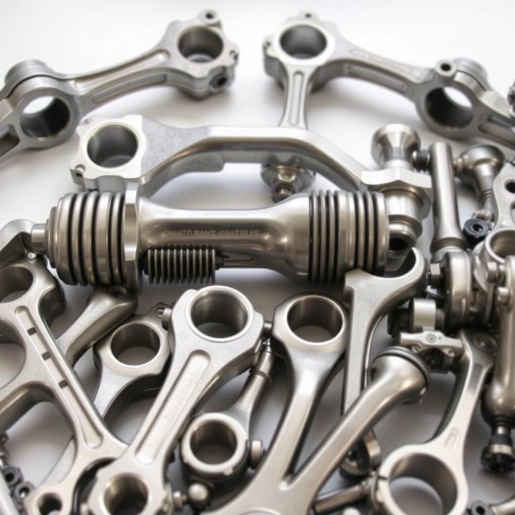 Automotive aluminum forged components manufactured by MAIKONG