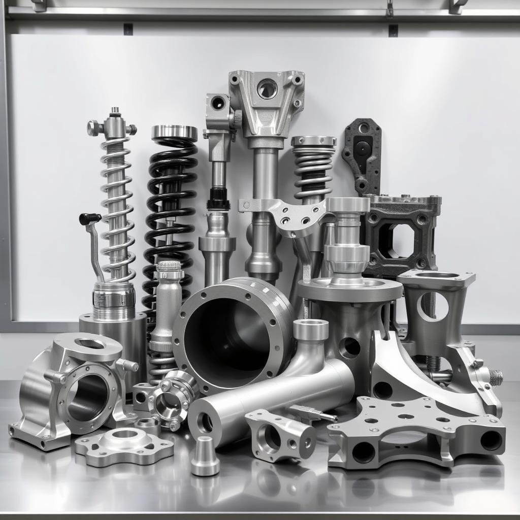 Automotive aluminum forged components
