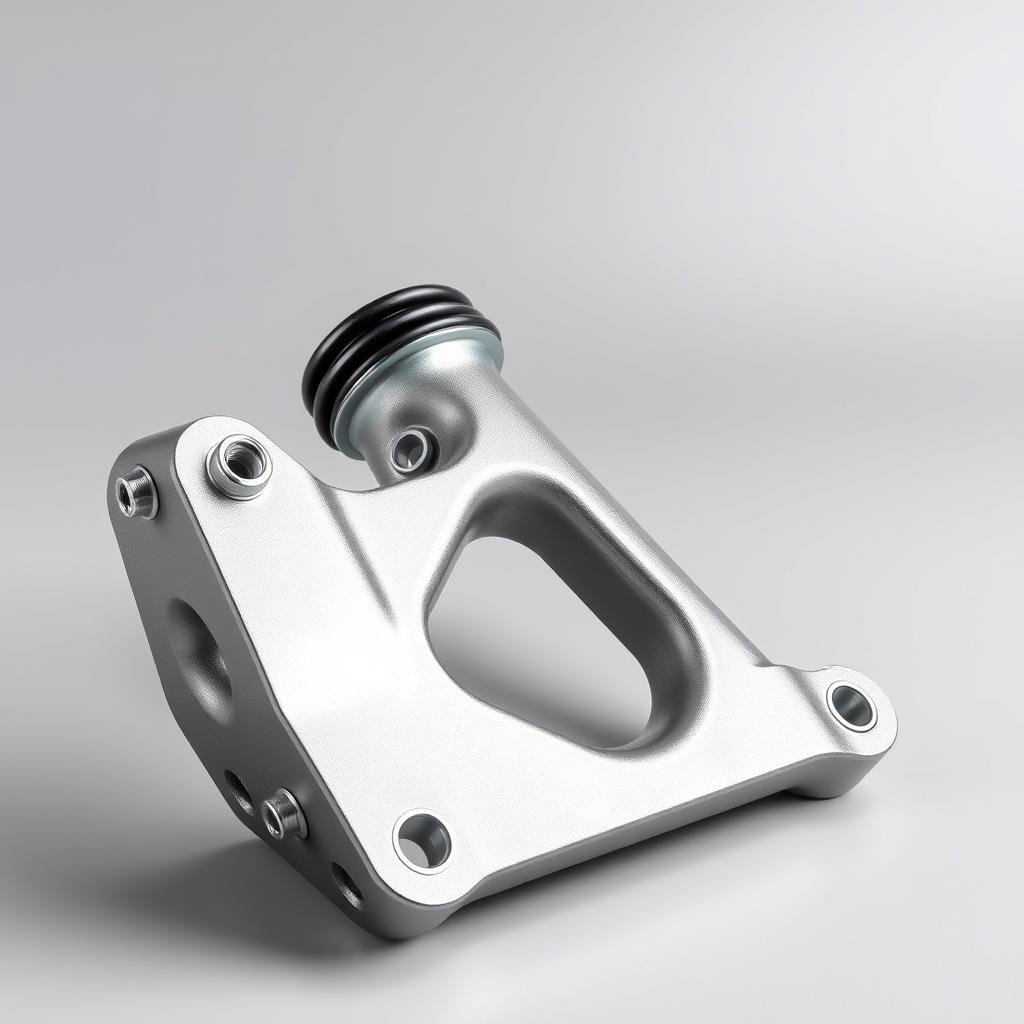 Automotive aluminum forged suspension component manufactured by MAIKONG