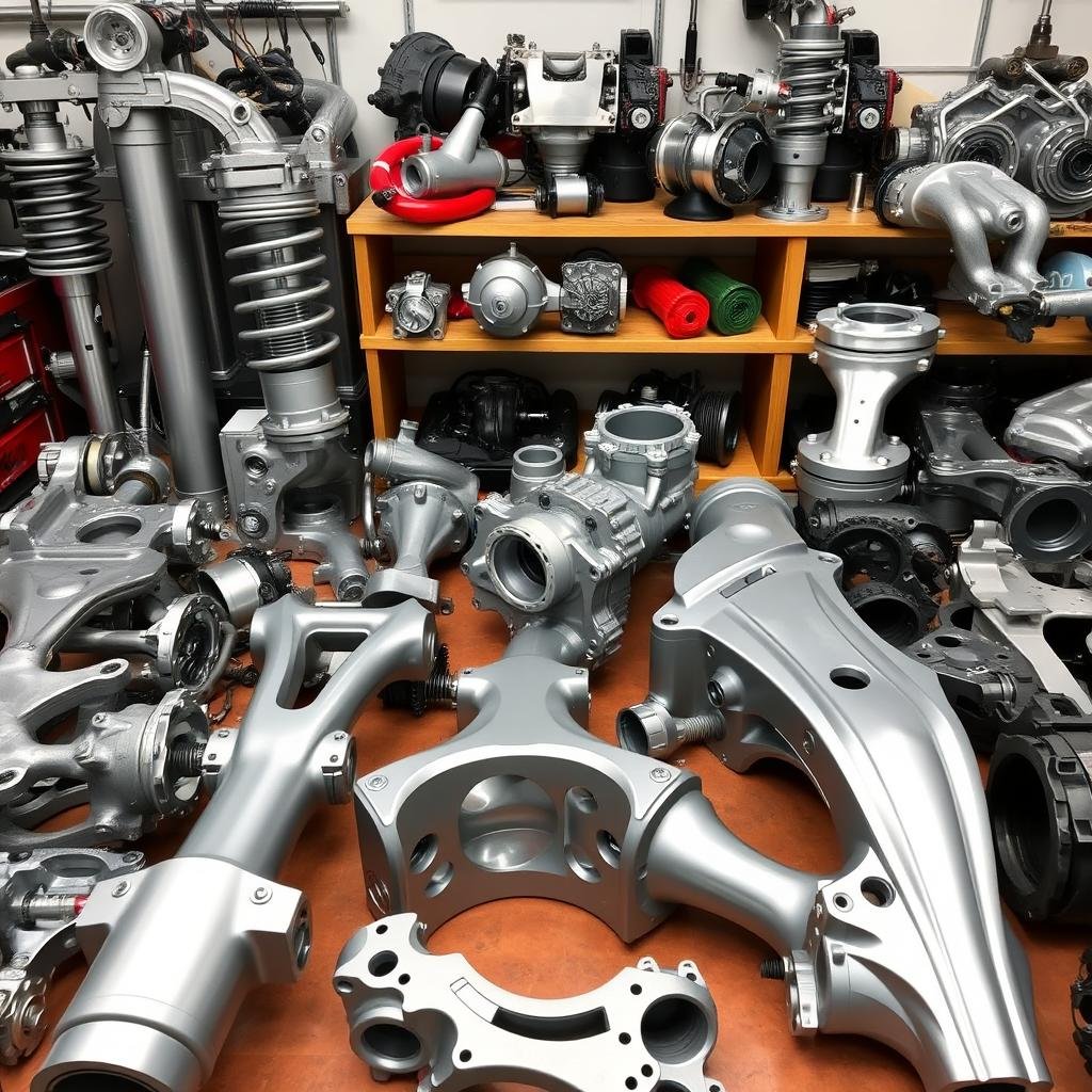 Automotive aluminum forgings by MAIKONG