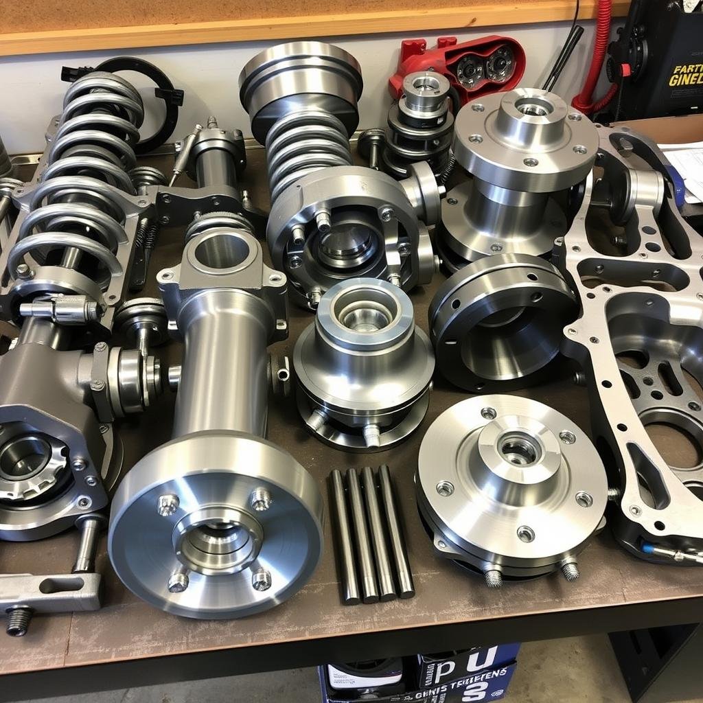 Automotive aluminum forgings by MAIKONG