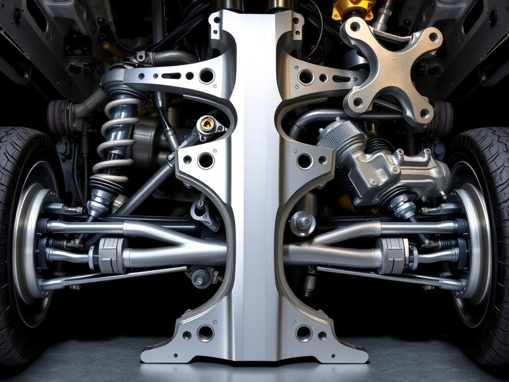 Automotive aluminum forgings for performance and efficiency