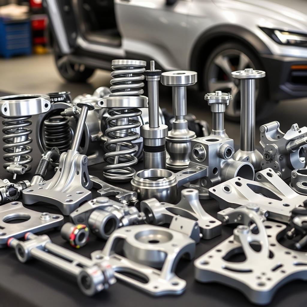 Automotive applications for aluminum forgings