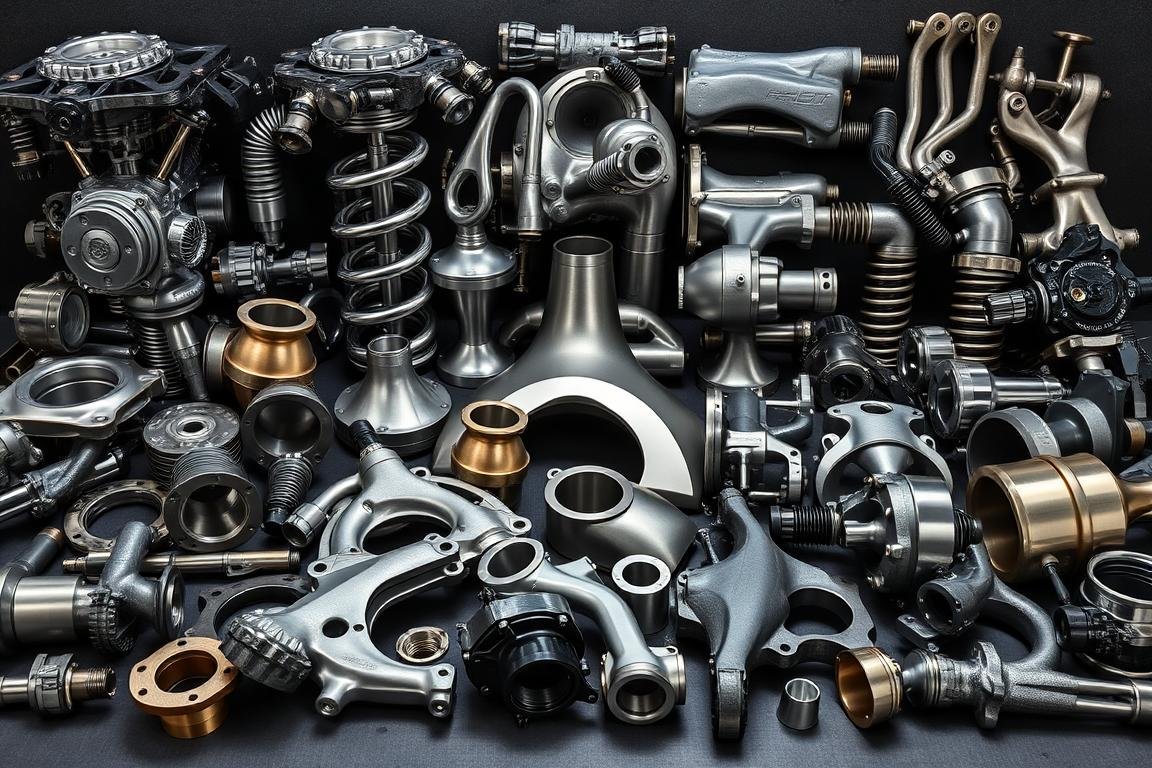 Automotive applications for metal forge parts