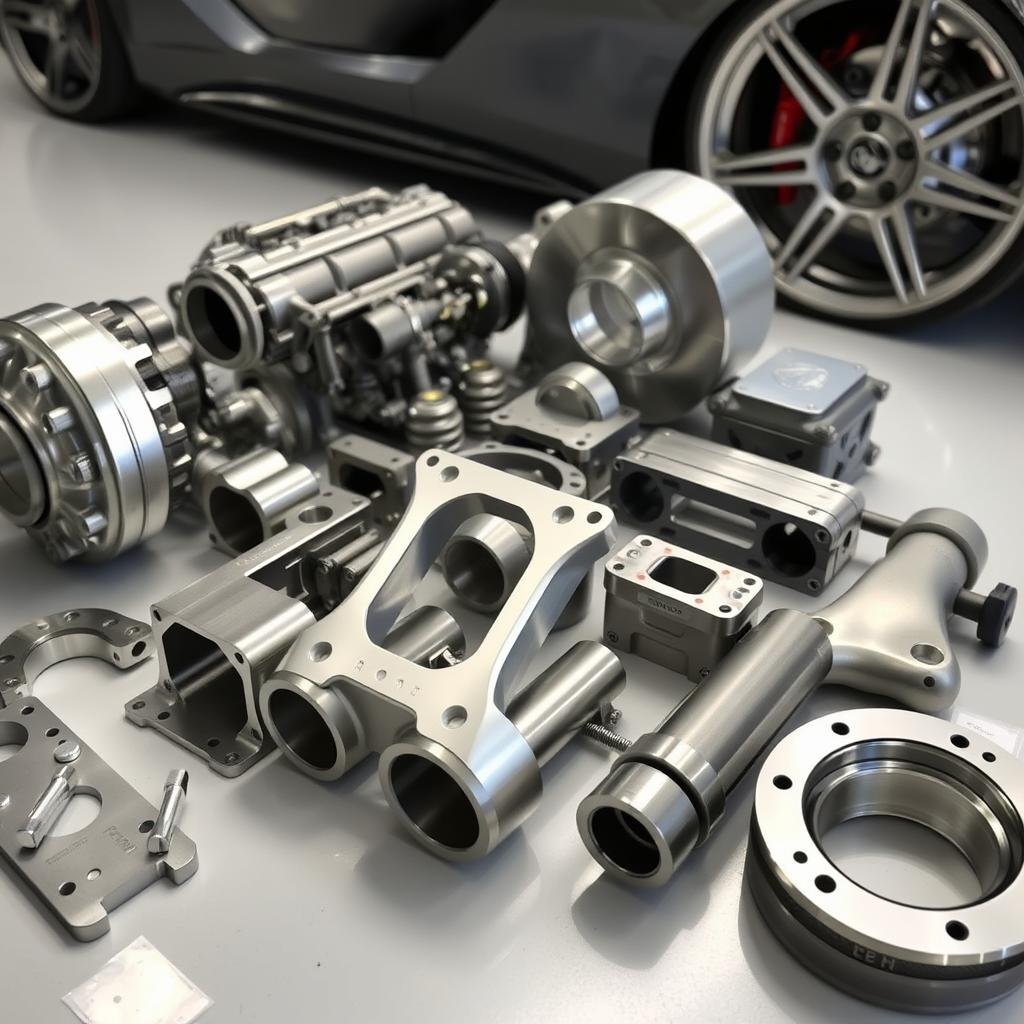 Automotive billet machined parts