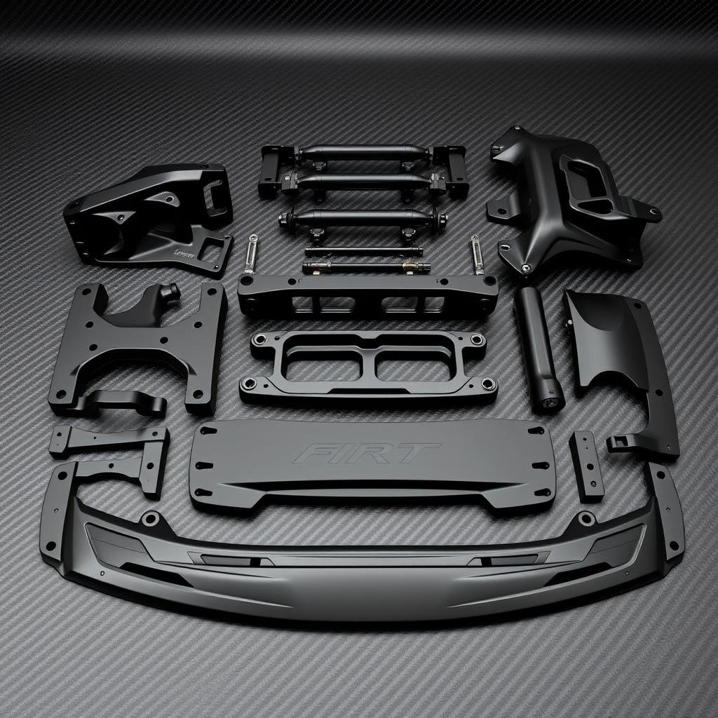 Automotive components made from cold forged type-ii anodized machined aluminum
