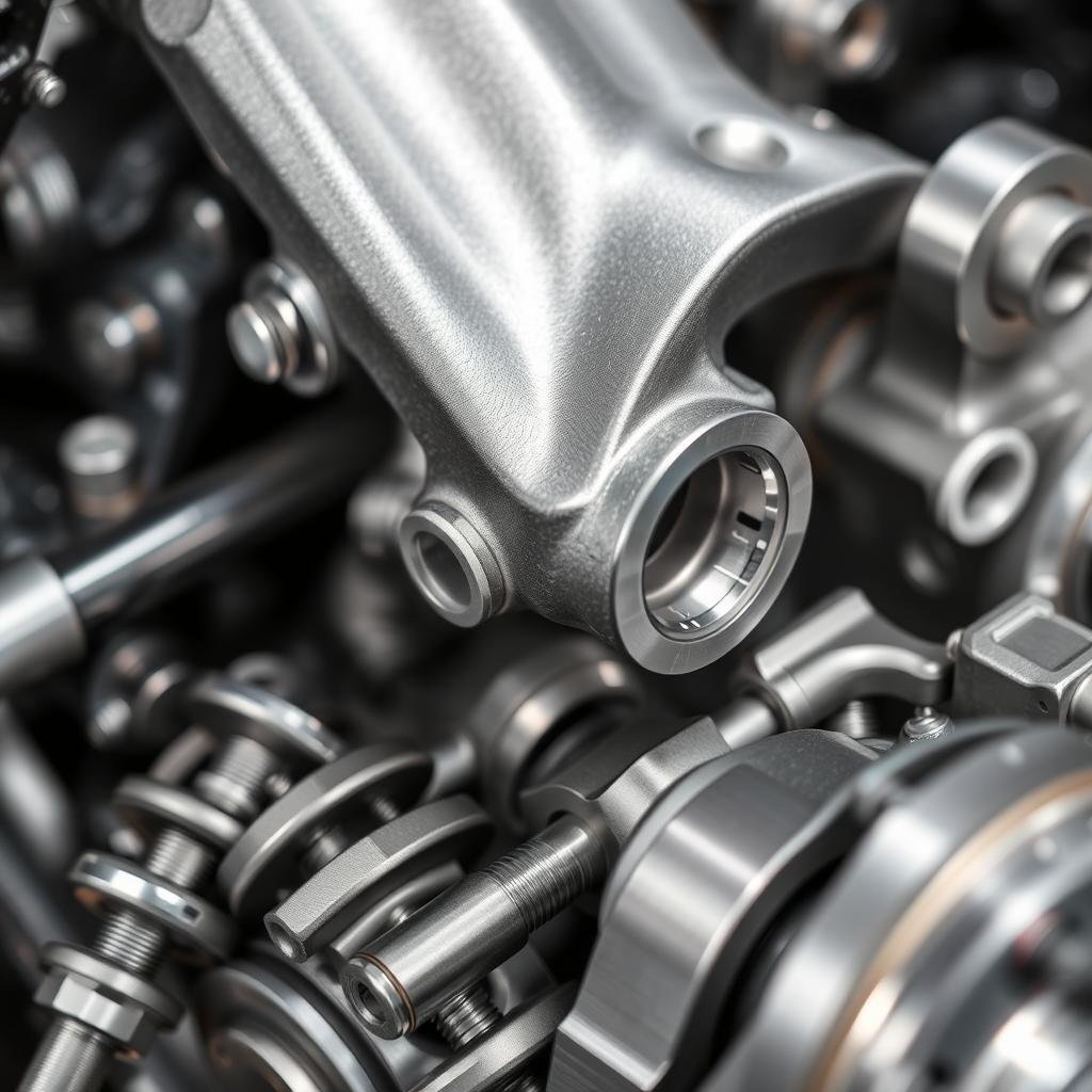 Automotive components manufactured with MAIKONG aluminum forge process