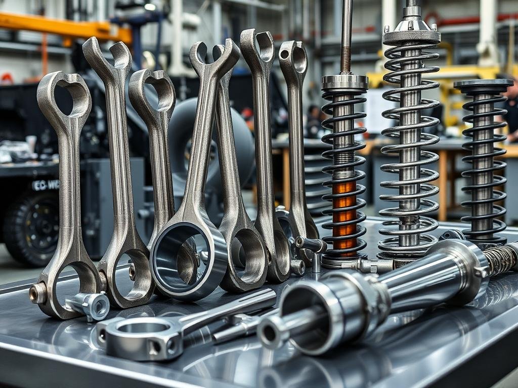 Automotive forged components manufactured by MAIKONG