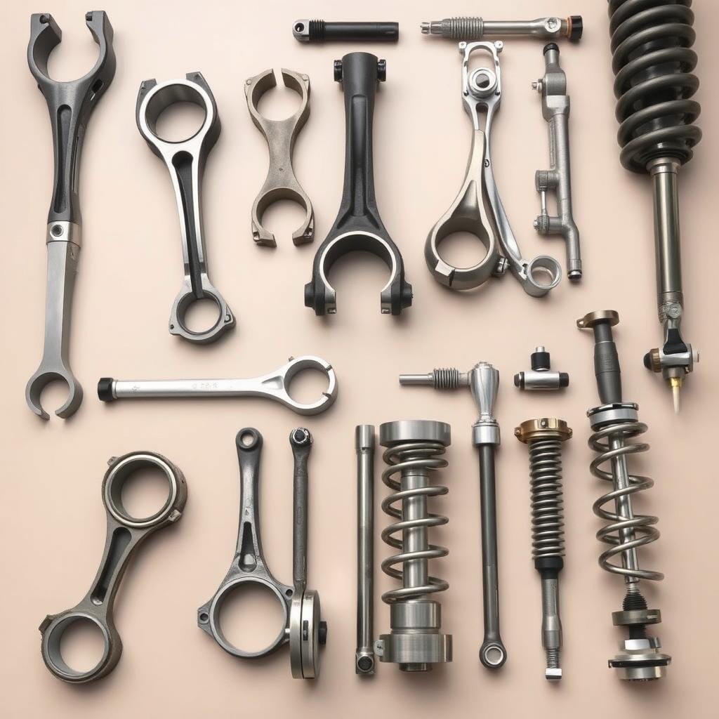 Automotive forged parts with enhanced grain structure