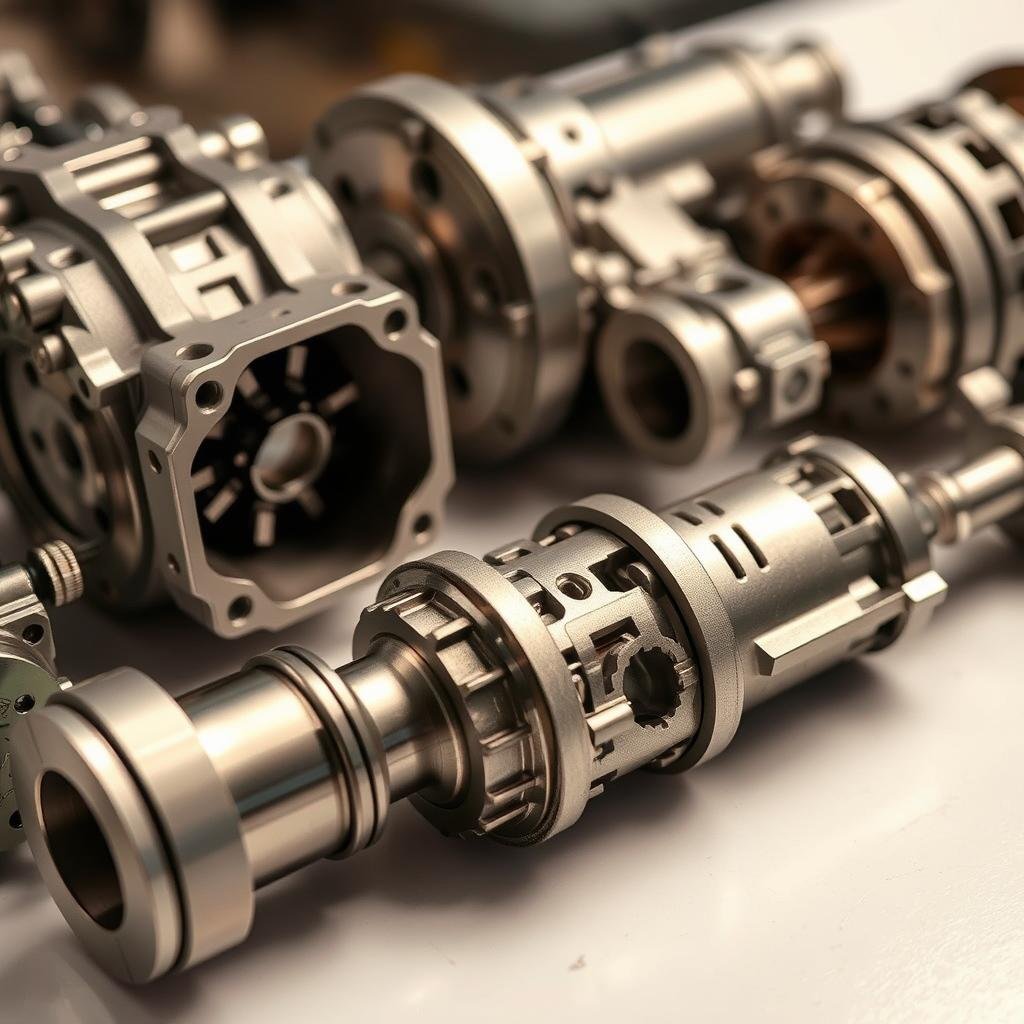 Automotive parts created through billet machining