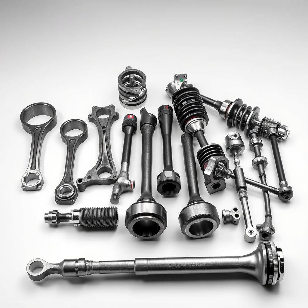 Automotive steel forged components