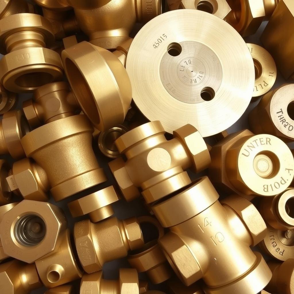 Brass forged components manufactured by MAIKONG