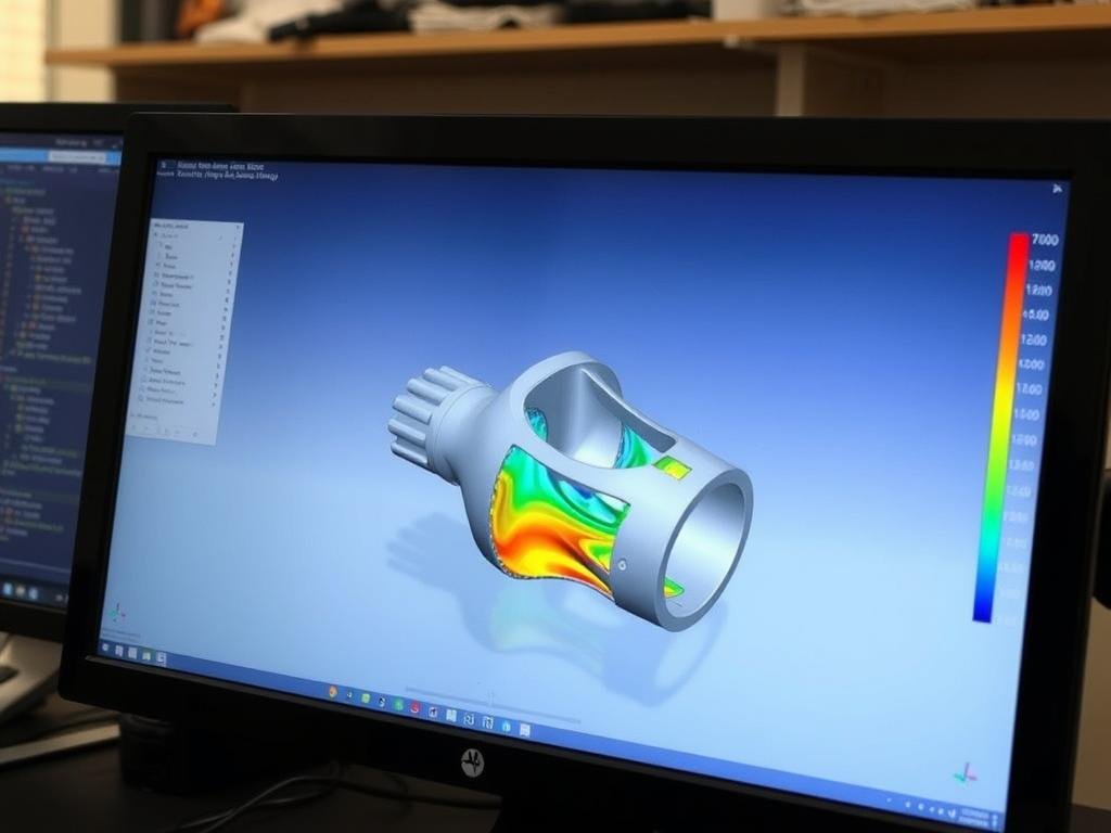 CAD/CAM design of forged aluminum component