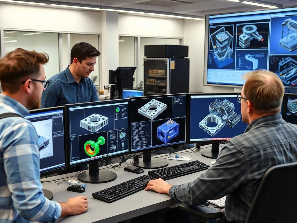 CAD/CAM design process for aluminum forgings