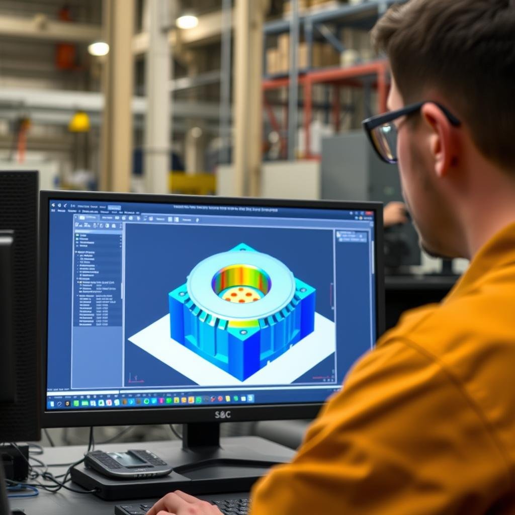 CAD/CAM engineering for forging die design at MAIKONG