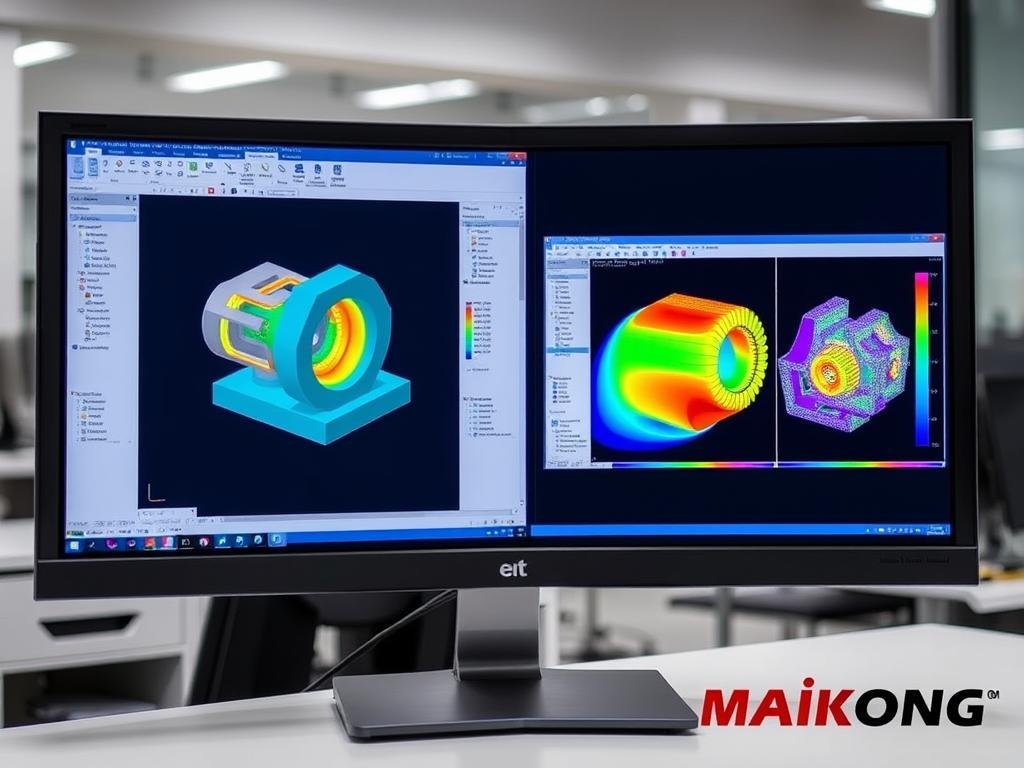 CAD/CAM simulation of metal forge process