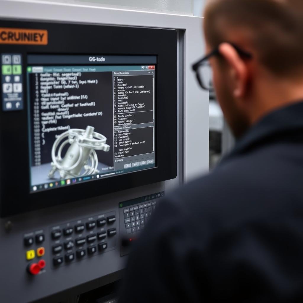 CNC machine programming for billet part production